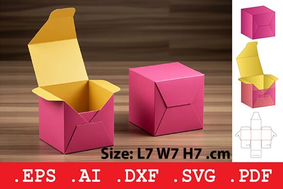 3D SVG Square Easy Open Gift Box: A Blog Designer’s Review for Real Content Publishing