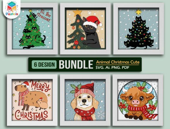 Adorable 3D SVGs for Christmas Crafting Magic