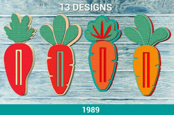 Easter Carrot Money Holder 3D SVG Bundle: A Seasonal Design for Content Publishers