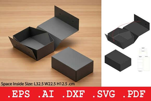 Elevating Local Branding with Magnetic Flip Top Rigid Box 3D SVG