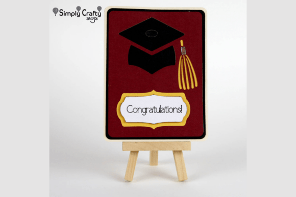 Grad Hat Card SVG: A 3D School-Inspired Design for Seasonal Branding