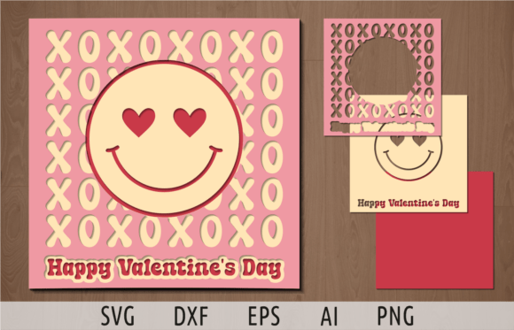 Layered Card Happy Valentines Day SVG: A 3D SVG Review for Etsy & Digital Sellers