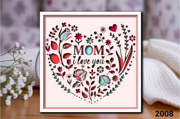 Mother s Day Floral Heart SVG Layer 2008 Review