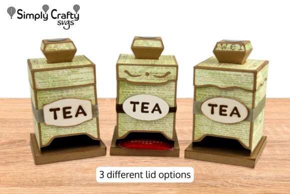 Tea Bag Dispenser SVG: A 3D Design Asset for Lifestyle and Editorial Content